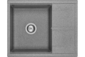 Мойка кухонная AQUATON Делия 65 серая