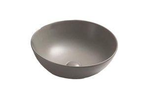 Раковина накладная CeramaLux NC 41.5 см светло-серый матовый (104MH-5)