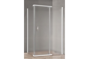 Душевой уголок Royal Bath HPVD 80х100 профиль белый стекло матовое