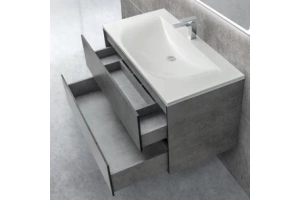 Мебельная раковина Cezares 100х50 белый (CEZ1000/500-LV-MR) - 2