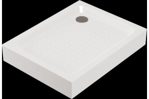 Душевой поддон 70*90 RGW LUX/TN /Прямоуг Ø 90 мм  (Литой)