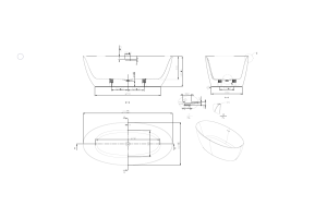 Акриловая ванна Art&Max Bologna AM-BOL-1700-820 - 2