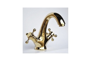 Смеситель для раковины Magliezza Classico золото (50108-do)