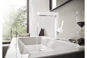 Смеситель для раковины Hansgrohe Finoris 230 белый матовый - 3