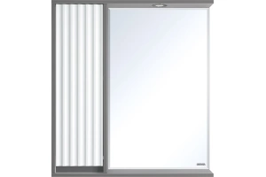 Зеркало Brevita Balaton 75 L, белое (BAL-04075-01-Л)