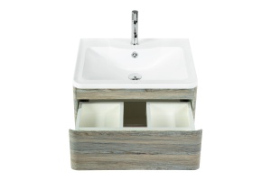 Тумба с раковиной BelBagno Albano 60 светлое дерево - 3