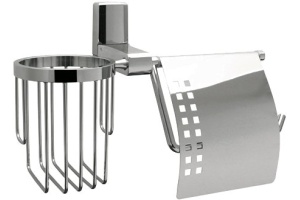 Держатель туалетной бумаги Wasserkraft Leine K-5059 с держателем освежителя воздуха