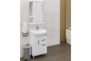 Зеркало в ванную Санта Стандарт 55 см (101053) - 3