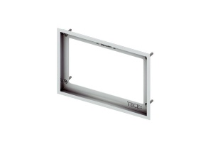 Рамка декоративная, металлическая, хром глянцевый