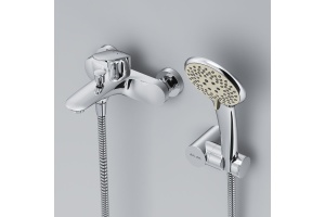 Смеситель AM.PM Like F8015000 для ванны с душем, хром - 3