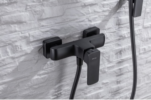 Смеситель для душа Allen Brau Infinity черный матовый - 2