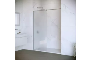 Душевая перегородка RGW Walk in 120х195 хром стекло матовое