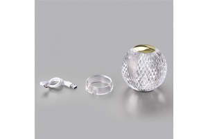 Настольная лампа декоративная Odeon Light Crystal 5008/2TL - 3