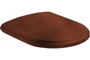 Крышка-сиденье Villeroy & Boch Hommage 9926 6100 орех, петли хром