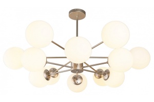 Люстра на штанге Escada ETHEREAL 2110/12P Nickel