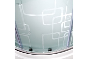 Душевая кабина Deto ЕМ 80х80 (EM1580LED+GM) - 3