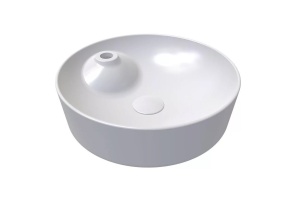 Раковина накладная Bien Flame 43 белый матовый