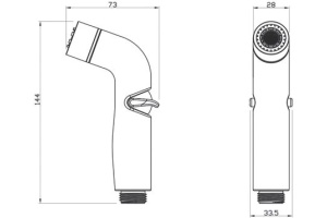 Гигиенический душ IDDIS 040SC2Fi20 - 2