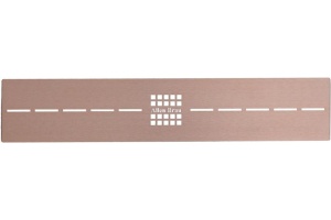 Накладка для сифона Allen Brau Infinity для поддона 120х90 медь матовый