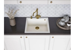 Смеситель для кухни Omoikiri Kyoto 2 plus G золото - 3