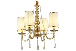 Подвесная люстра LUMINA DECO Fabione LDP 1200-4 F.GD