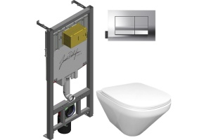 Комплект Jacob Delafon Modern Life E21773RU-00 кнопка хром