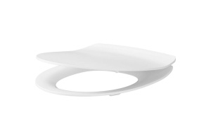 Сиденье для унитаза Cersanit Delfi белое с микролифтом