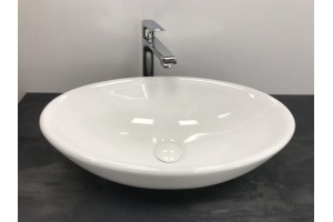 Раковина накладная CeramaLux N 52 см белый (9021) - 2