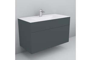 Мебель для ванной Am.Pm Inspire V2.0 100 графит матовый - 2