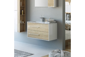 Тумба с раковиной Aqwella 5 stars Miami 90 L