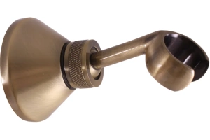 Смеситель для душа Rav Slezak Morava retro черный матовый - бронза - 3