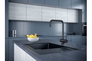 Смеситель для кухни Paulmark Wetter черный матовый - 2