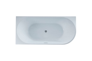 Акриловая ванна Vincea 150х75 белая левая