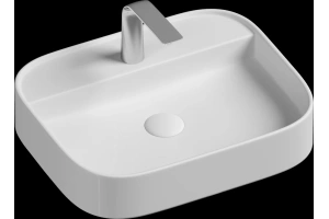 Раковина накладная Ceramica Nova Element 55х45 белый