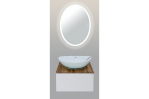 Зеркало Misty Неон 4 LED 60х80, сенсор на зеркале - 3