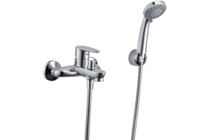 Смеситель Wasserkraft Leine 3501 для ванны с душем