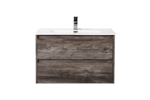 Комплект мебели BelBagno Kraft 80 темное дерево - 2