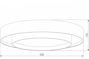 Накладной светильник Eurosvet Force 90330/2 серый - 3
