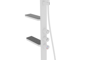Душевая стойка Vincea Inspire белый матовый - 3