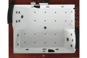 Гидромассажная ванна Gemy  186x151 см (G9052 II K R)