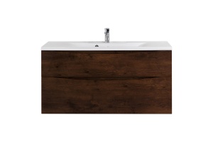 Комплект мебели Belbagno Marino 110 темное дерево - 2