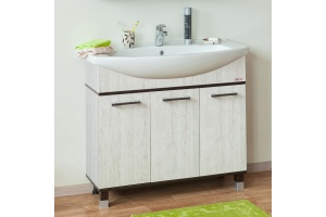 Мебель для ванной Sanflor Толедо 85 венге, орегон - 2