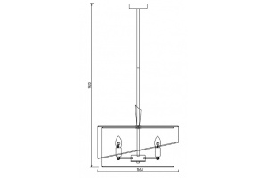 Подвесная люстра Freya Earth FR5171PL-06BS - 2