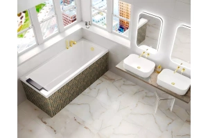 Ванна акриловая WHITECROSS Wave 160x70 белый - 2