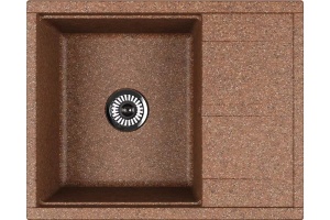 Мойка кухонная AQUATON Делия 65 терракотовая