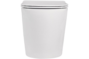 Приставной унитаз Abber Bequem белый с сиденьем микролифт - 2