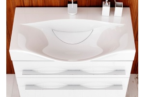 Мебельная раковина Aqwella 5 stars Бергамо 80 - 2