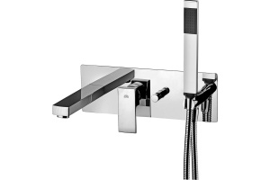 Смеситель Paffoni Elle EL001CR С ВНУТРЕННЕЙ ЧАСТЬЮ, для ванны с душем