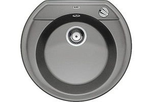 Мойка из гранита Blanco Rondoval серый (515670)
