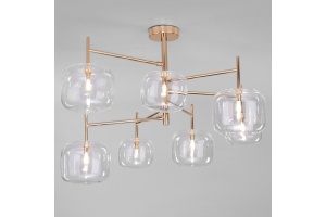 Люстра на штанге Eurosvet Jar 70128/7 золото - 2